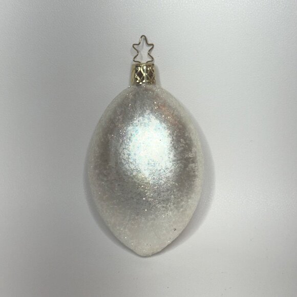 Glass Pink Ribbon Breast Cancer Christmas Holiday Ornament - Picture 3 of 6